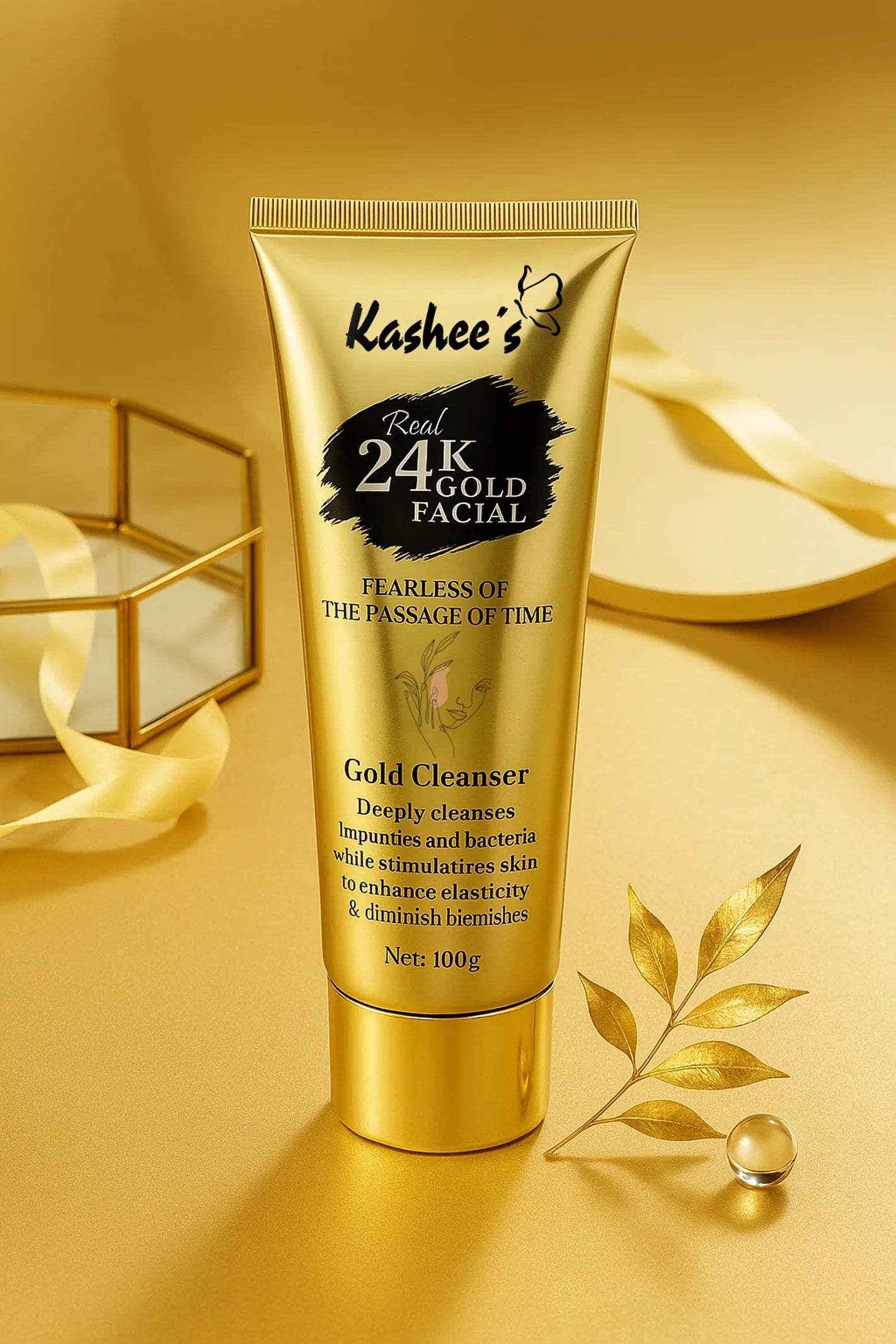 Gold Firming Whitening Facial Set