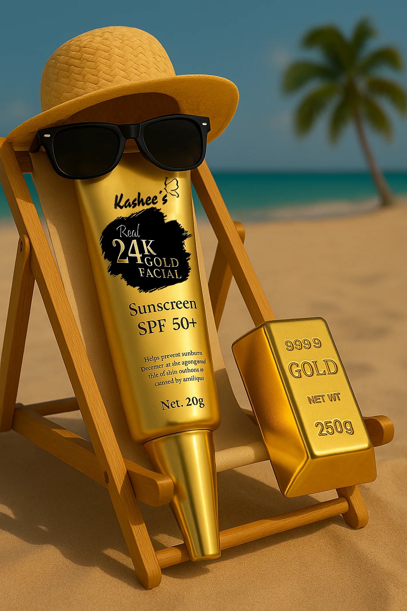 Gold Firming Whitening Facial Set